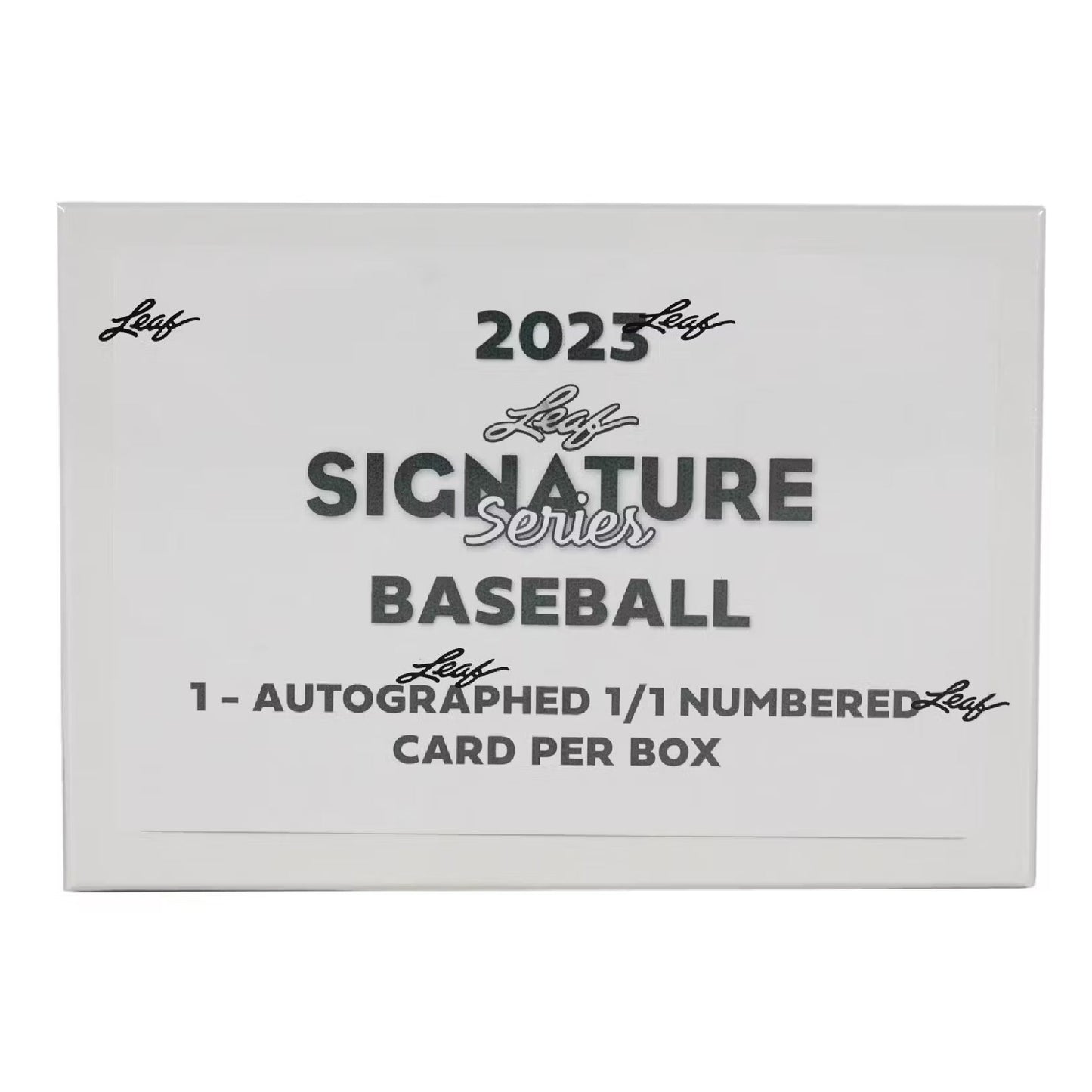 2023 Leaf Signature Series Baseball Hobby Box