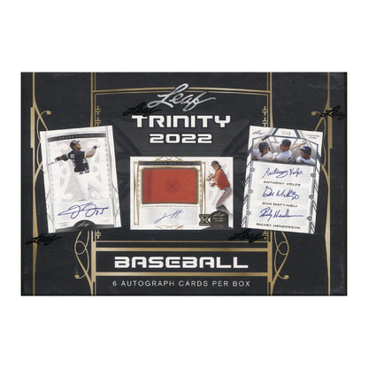 2022 Leaf Trinity Baseball Hobby Box