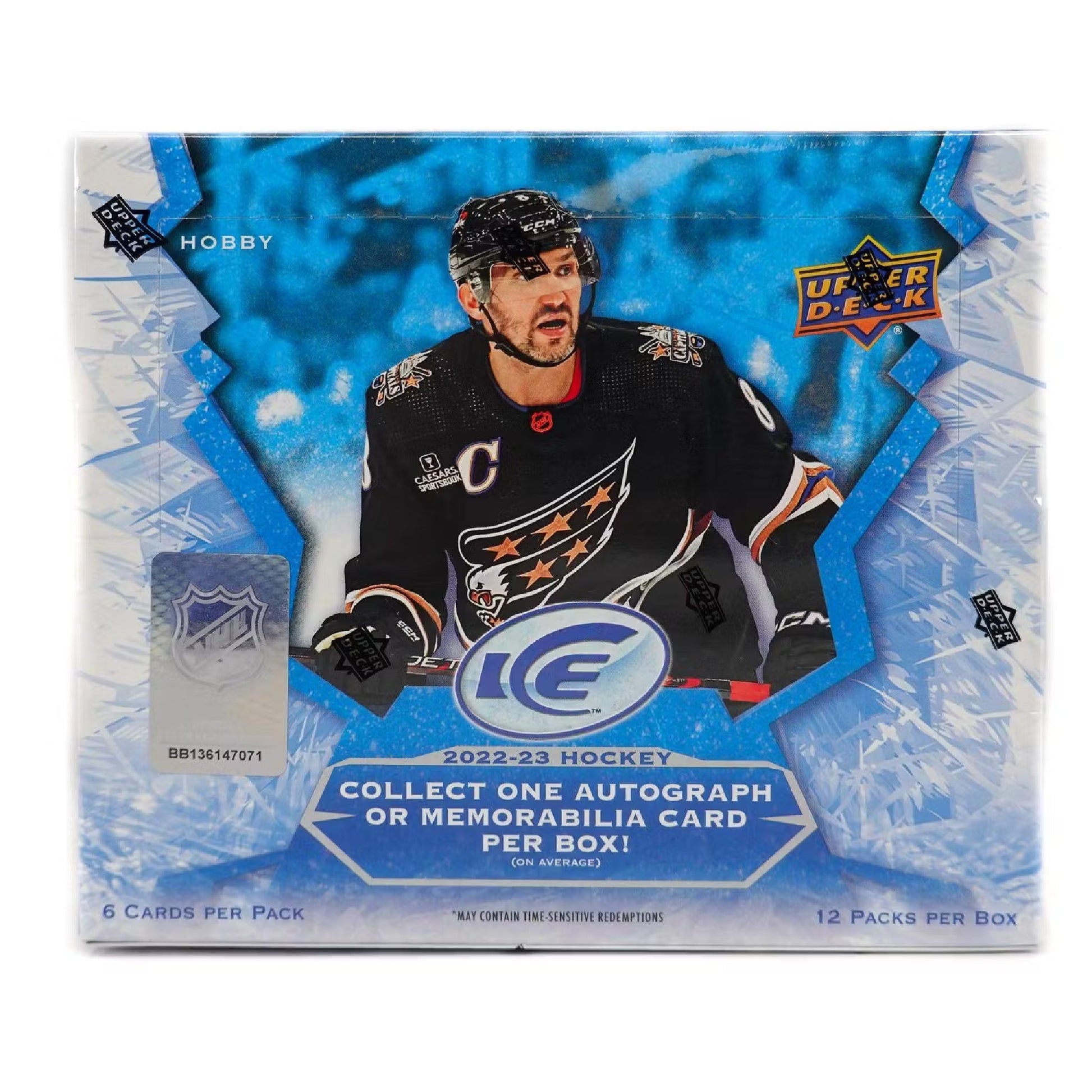 2022/23 Upper Deck Ice Hockey Hobby Box