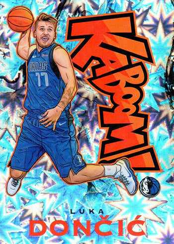 2018/19 Panini Crown Royale Basketball Cards - Kaboom Luka Doncic