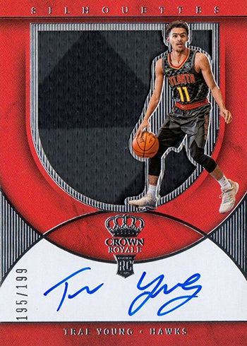 2018/19 Panini Crown Royale Basketball Cards - Trae Young