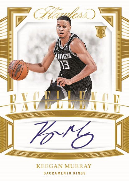 2022/23 Panini Flawless Basketball Cards-Keegan Murray