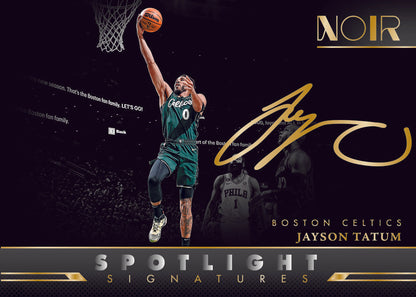 2022/23 Panini Noir Basketball Hobby Box-Jayson Tatum