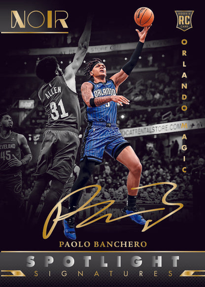 2022/23 Panini Noir Basketball Hobby Box-Paolo Banchero