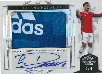 2022 Leaf Trinity Soccer Cards_Cristiano Ronaldo
