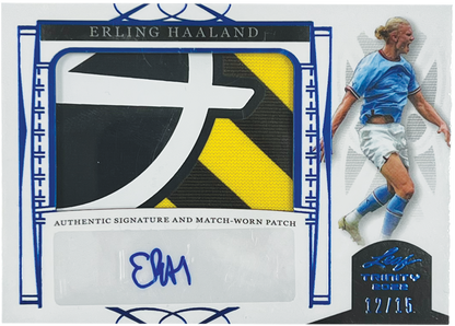 2022 Leaf Trinity Soccer Cards-Erling Haaland Auto