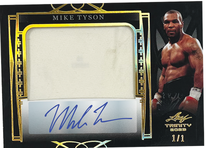 2022 Leaf Trinity Soccer Cards-Mike Tyson Auto