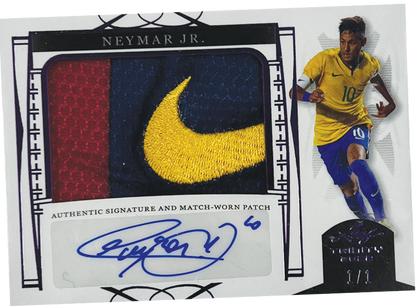 2022 Leaf Trinity Soccer Cards-Neymar Auto