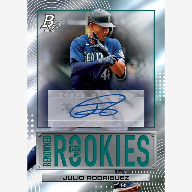 2022 Bowman Platinum Baseball Mega Box-Julio Rodriguez