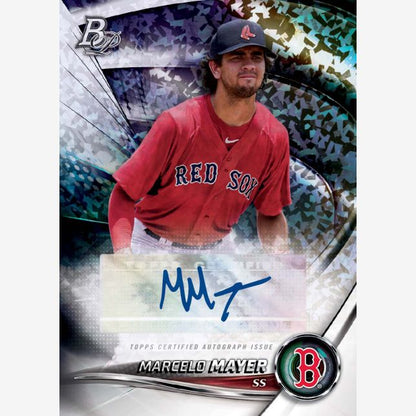 2022 Bowman Platinum Baseball Mega Box-Marcelo Mayer