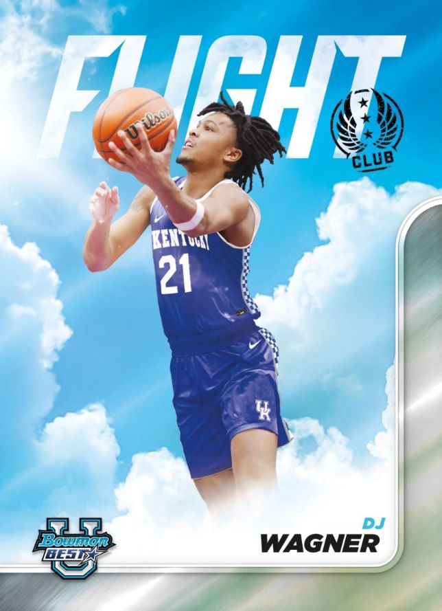 2023/24 Bowman University's Best Basketball Cards-DJ Wagner_Flight Club