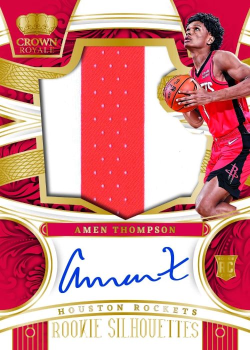 2023/24 Panini Crown Royale Basketball Cards - Amen Thompson