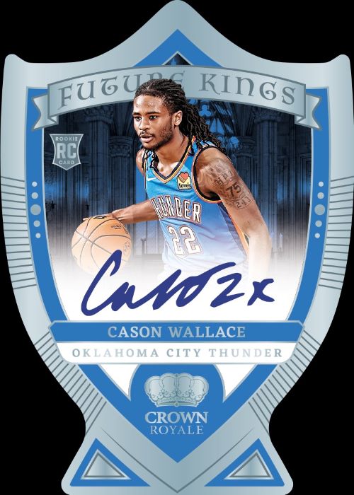 2023/24 Panini Crown Royale Basketball Cards -  Cason Wallace