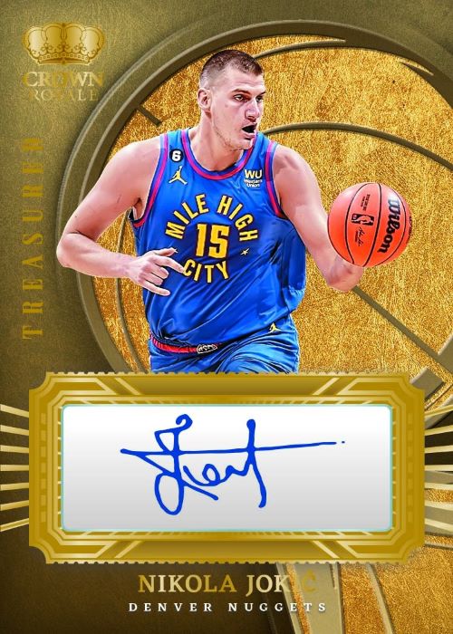 2023/24 Panini Crown Royale Basketball Cards -  Nikola Jokic