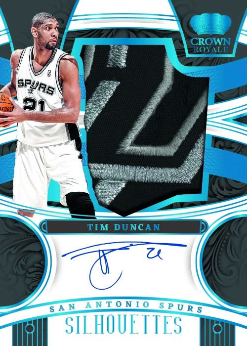 2023/24 Panini Crown Royale Basketball Cards -  Tim Duncan