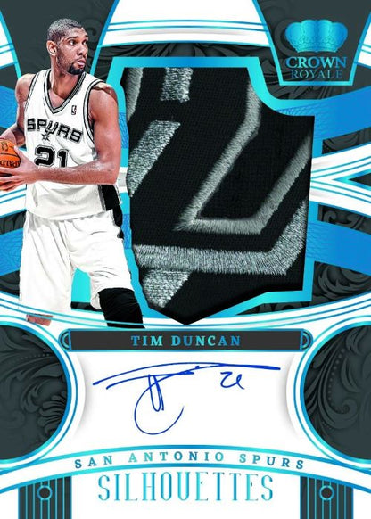 2023/24 Panini Crown Royale Basketball Cards -  Tim Duncan