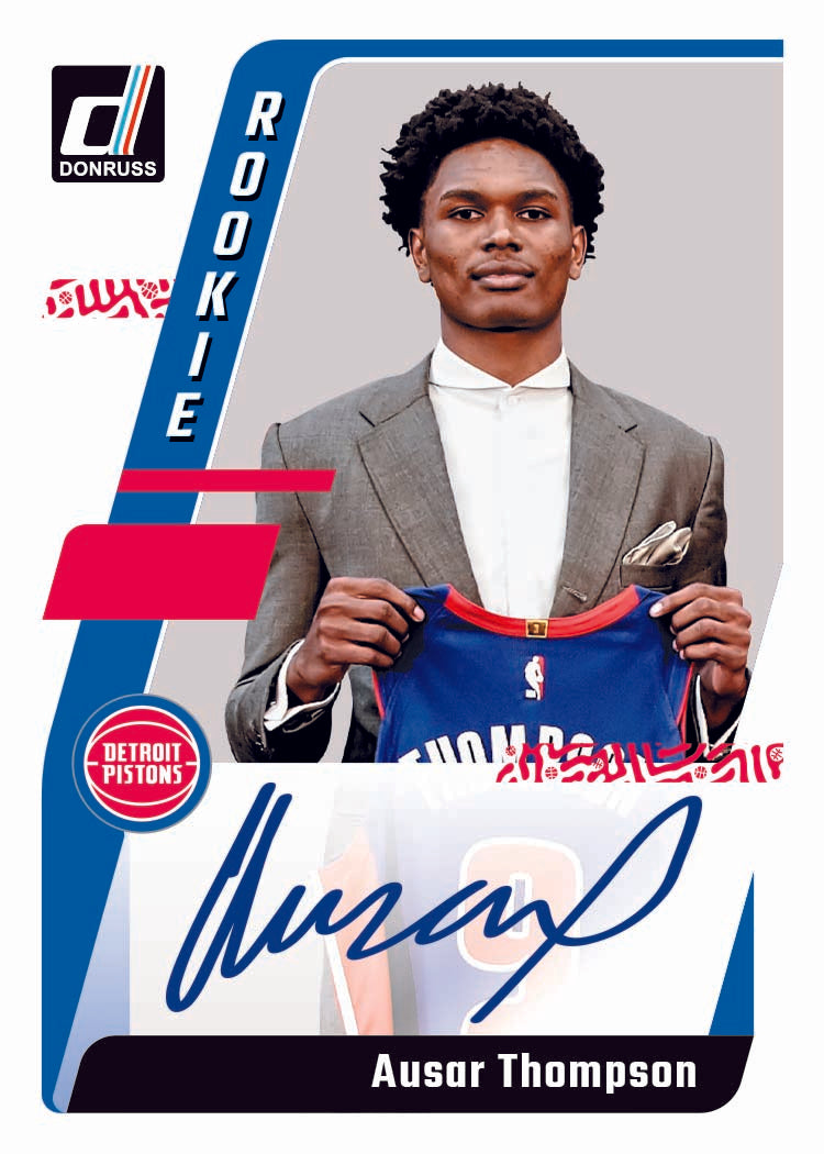 2023/24 Panini Donruss Basketball Cards-Ausar Thompson Auto