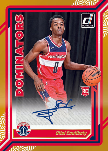 2023/24 Panini Donruss Basketball Cards-Bilal Coulibaly_Dominators