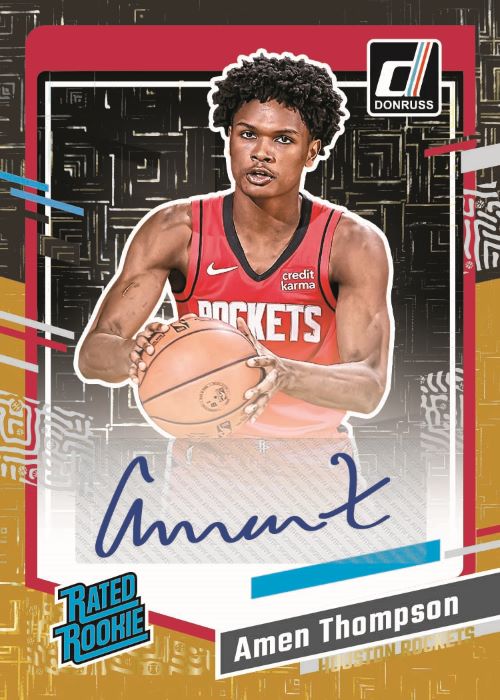 2023/24 Panini Donruss Choice Basketball Cards-Amen Thompson Rated Rookies