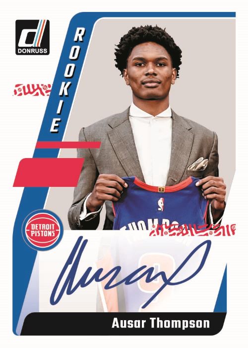 2023/24 Panini Donruss Choice Basketball Cards-Ausar Thompson-Next Day Autographs