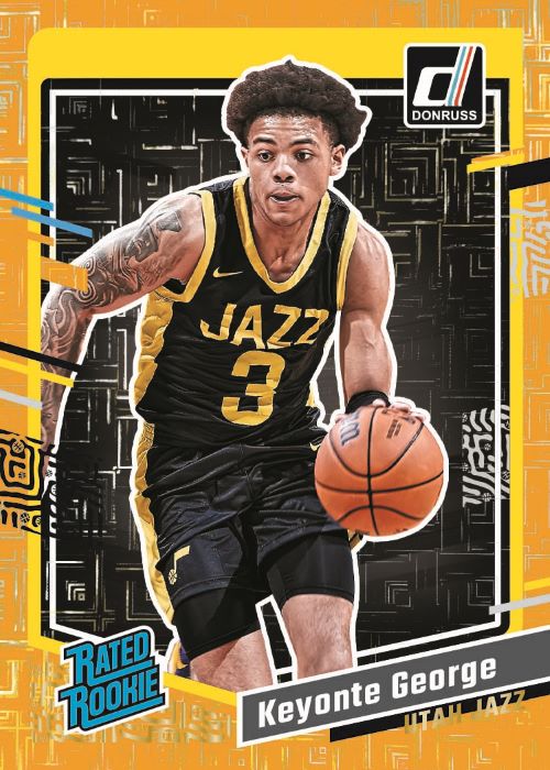 2023/24 Panini Donruss Choice Basketball Cards-Keyonte George-Rated Rookies