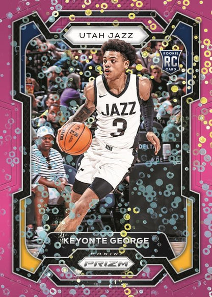 2023/24 Panini Prizm Basketball Fast Break Cards-Keyonte George