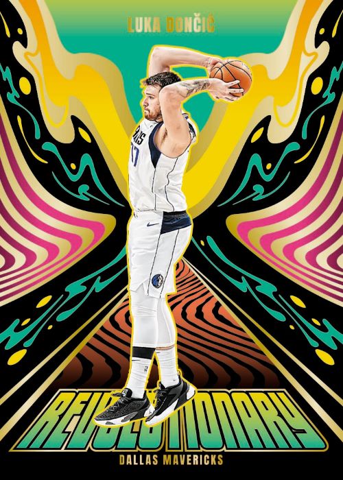 2023/24 Panini Revolution Basketball Cards-Luka Doncic-Revolutionary