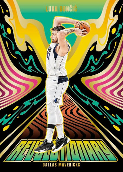 2023/24 Panini Revolution Basketball Cards-Luka Doncic-Revolutionary