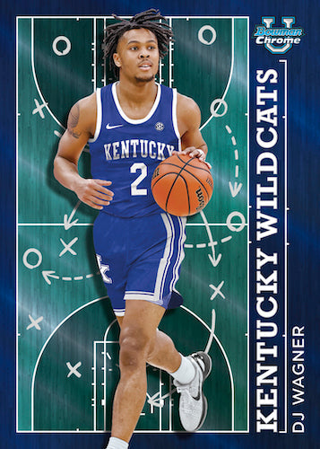 2023/24 Bowman Chrome University Basketball -DJ Wagner
