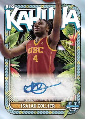2023/24 Bowman Chrome University Basketball -Isaiah Collier Auto_Big Kahuna