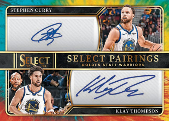 2023/24 Panini Select Basketball Cards -  Stephen Curry_Klay Thompson