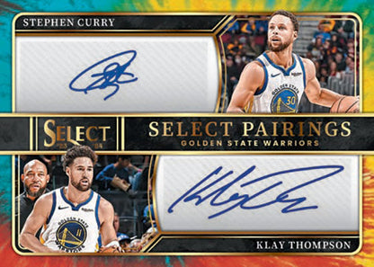 2023/24 Panini Select Basketball Cards -  Stephen Curry_Klay Thompson