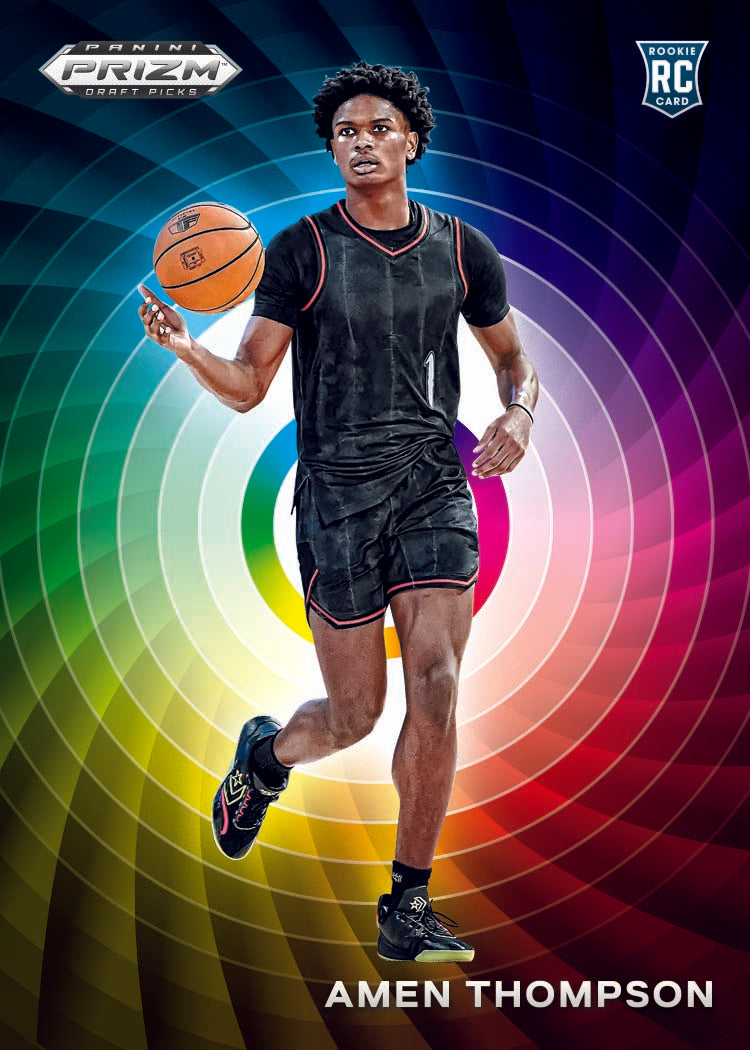 2023/24 Panini Prizm Draft Picks Basketball Hobby Box-Amen Thompson_Colorwheel