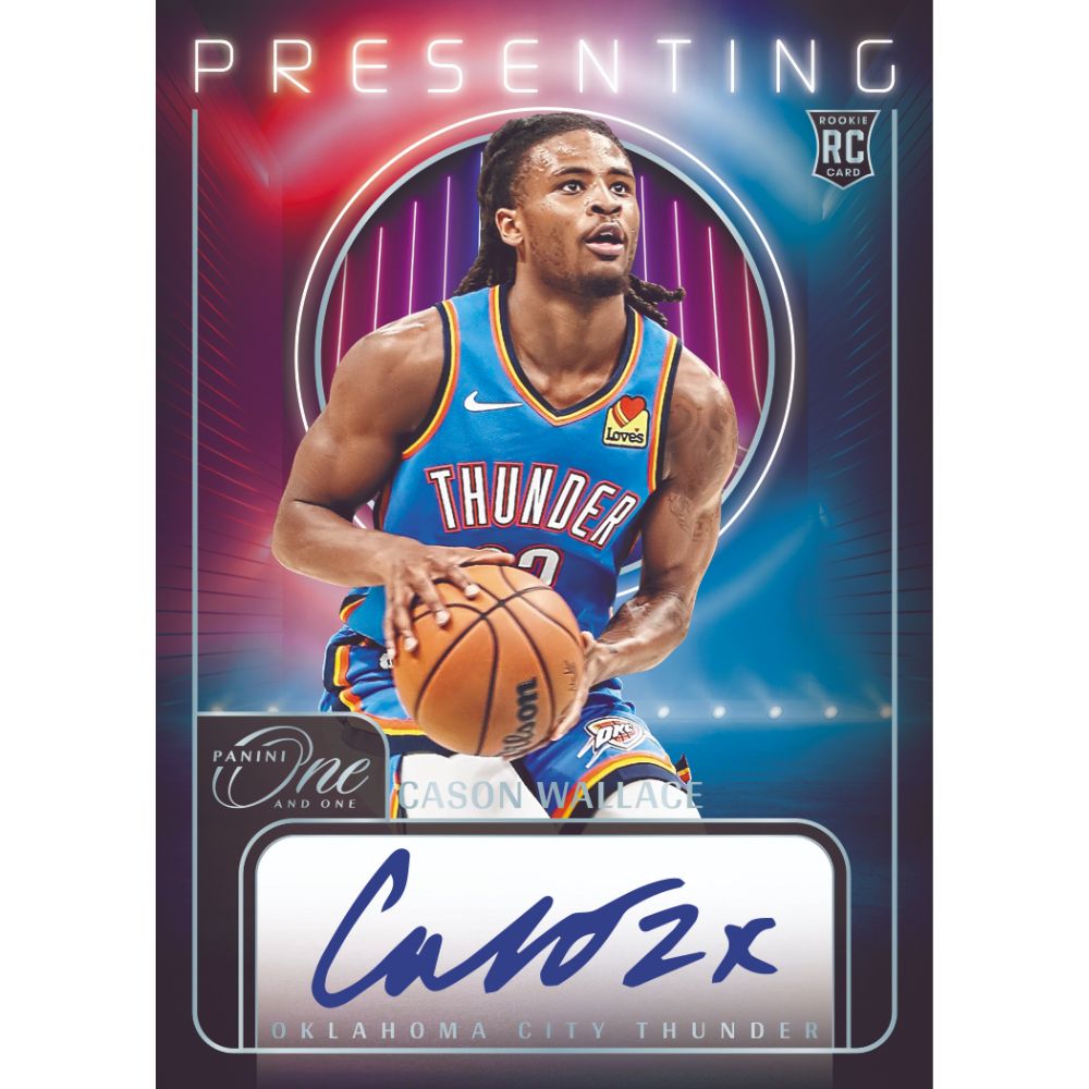 2023/24 Panini One & One Basketball Cards - Cason Wallace