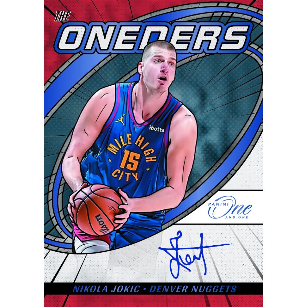 2023/24 Panini One & One Basketball Cards - Nikola Jokic