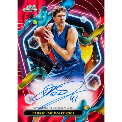2023/24 Topps Cosmic Chrome Basketball Cards - Dirk Nowitzki