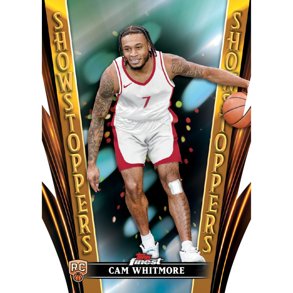 2023/24 Topps Finest Basketball Cards - Cam Whitmore