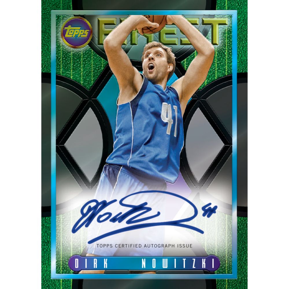 2023/24 Topps Finest Basketball Cards - Dirk Nowitzki