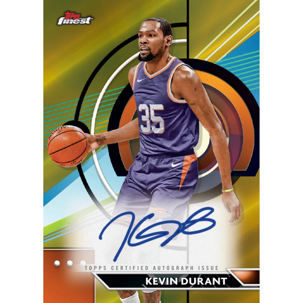 2023/24 Topps Finest Basketball Cards - Kevin Durant