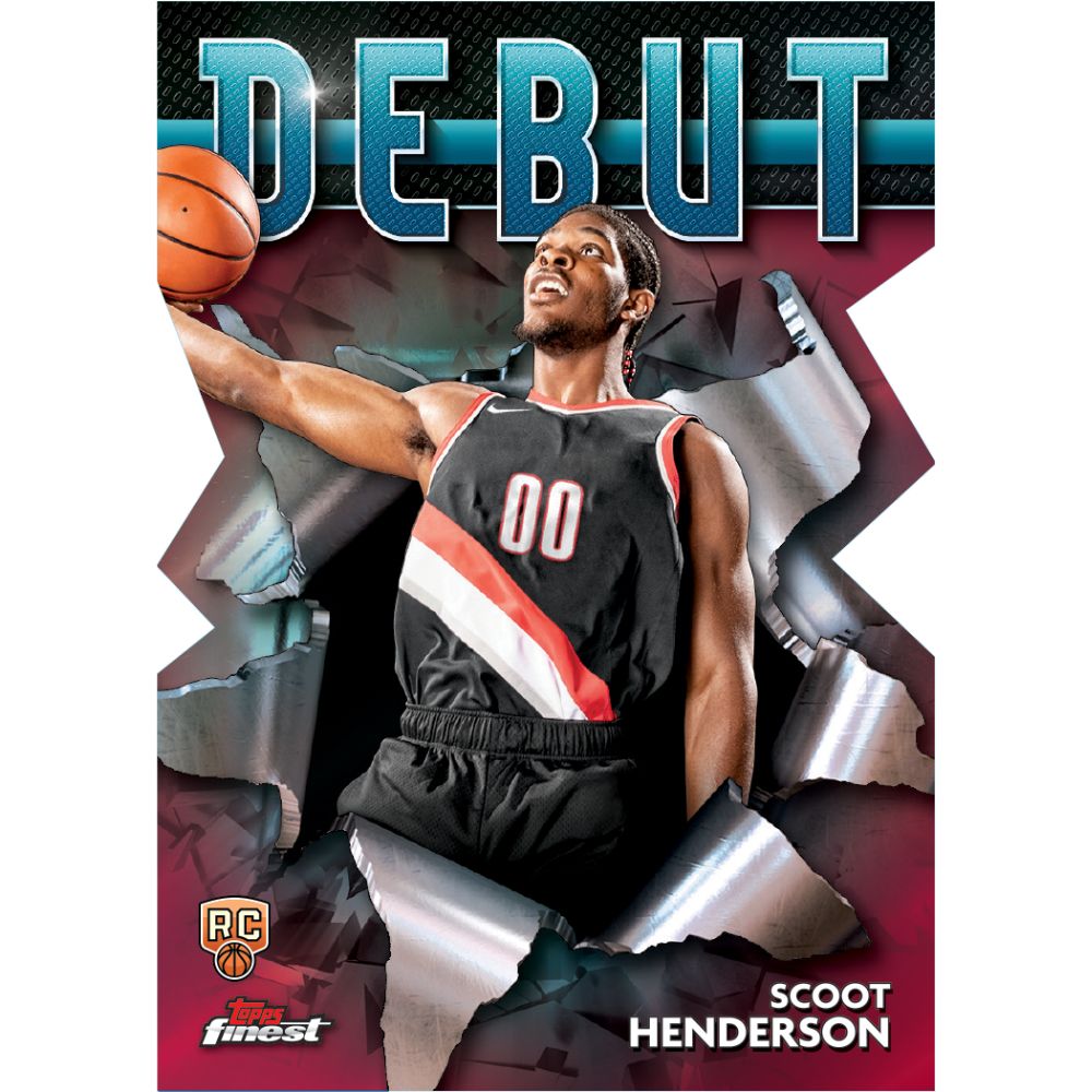 2023/24 Topps Finest Basketball Cards - Scoot Henderson