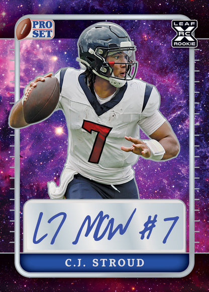 2023 Leaf Pro Set Metal Football Cards-CJ Stroud