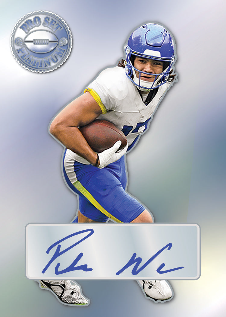 2023 Leaf Pro Set Metal Football Cards-Puka Nacua
