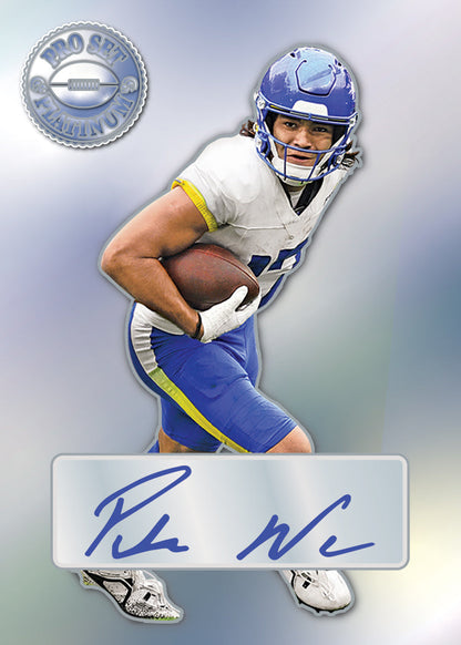 2023 Leaf Pro Set Metal Football Cards-Puka Nacua