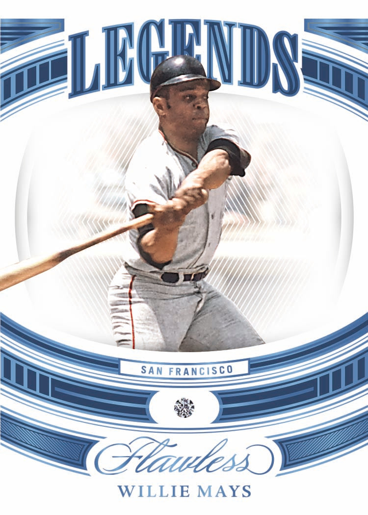 2023 Panini Flawless Baseball Cards-Willie Mays-Legends