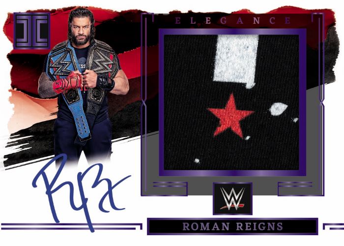 2023 Panini Impeccable WWE Wrestling Cards-Roman Reigns