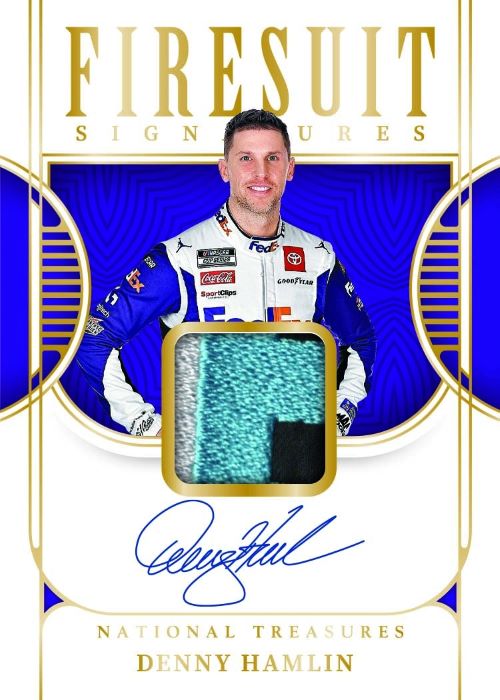 2023 Panini National Treasures Racing Cards -  Denny Hamlin