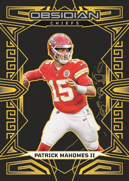 2023 Panini Obsidian Football Cards-Patrick Mahomes
