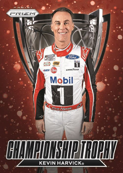 2023 Panini Prizm Racing Cards-Kevin Hrvick-Championship Trophy