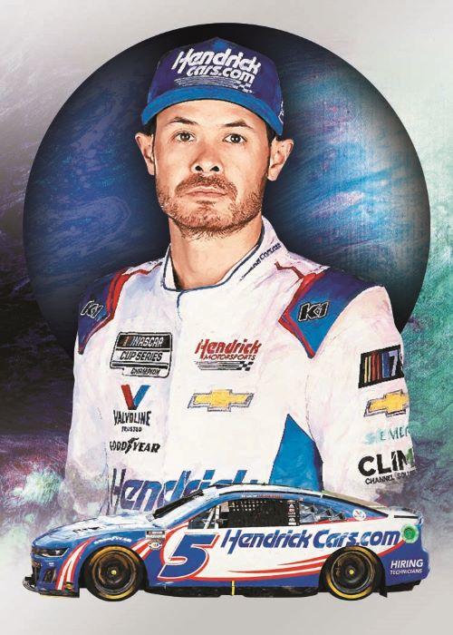 2023 Panini Prizm Racing Cards-Larson-Profiles