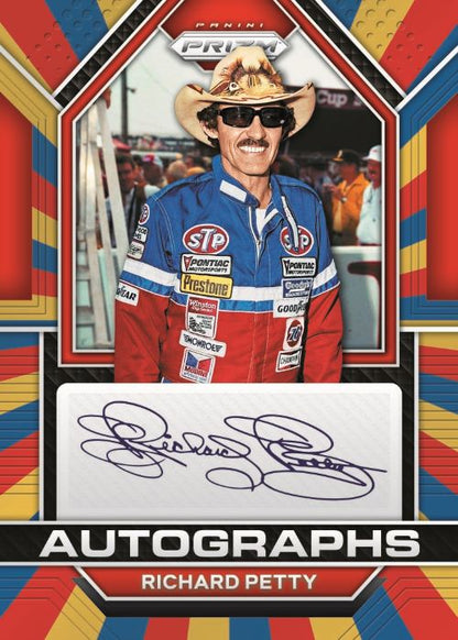 2023 Panini Prizm Racing Cards-Richard Petty Auto-Rainbow